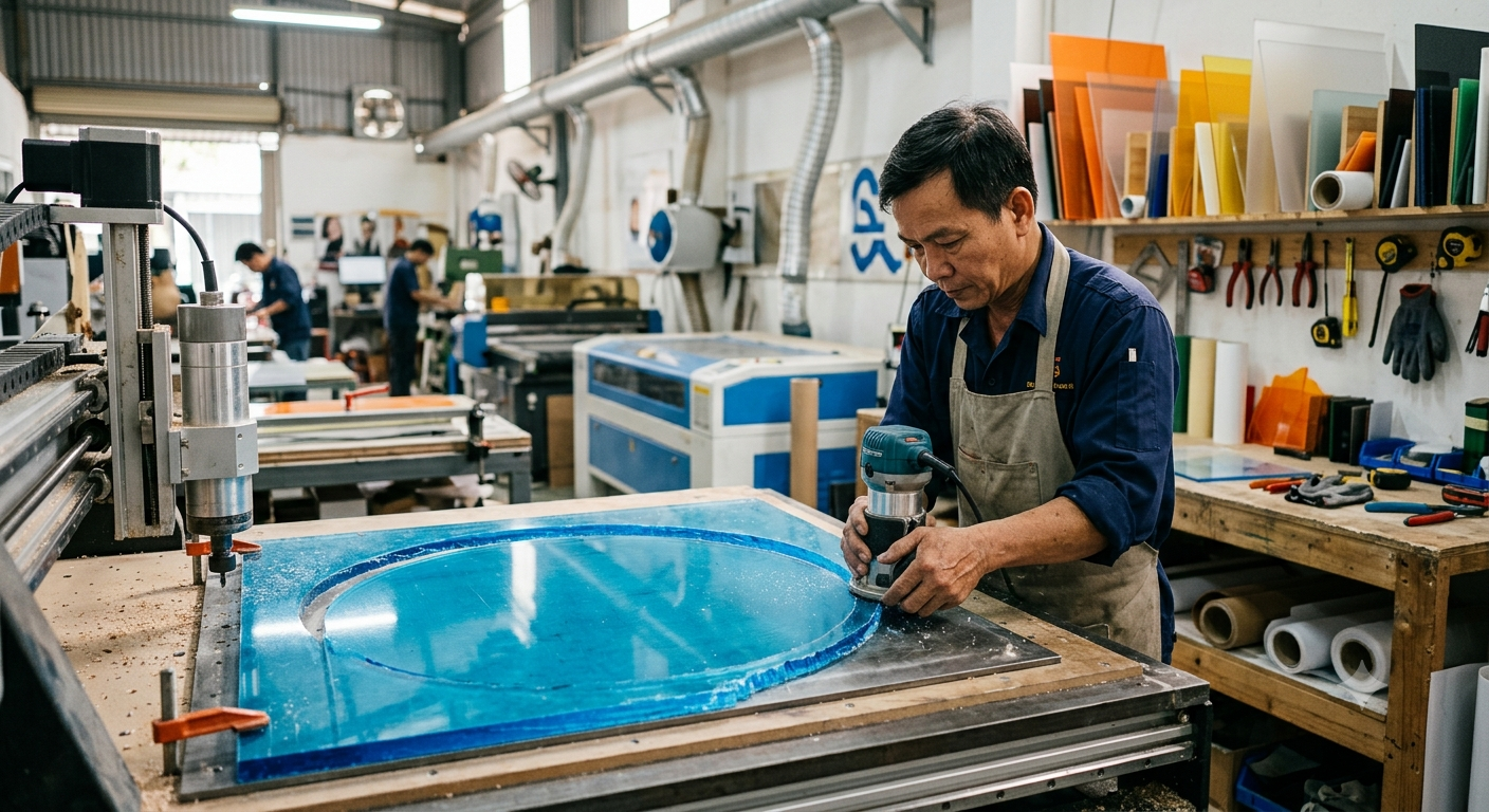 Đặc điểm và ứng dụng của Bảng hiệu Mica