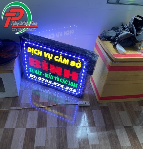 Bảng hiệu Led 012