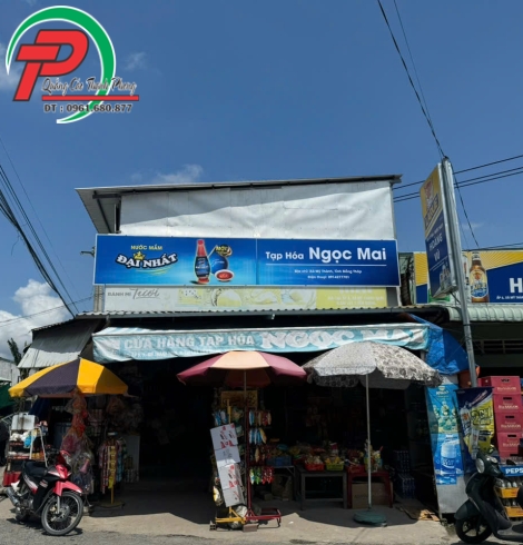 Bảng hiệu tiệm tạp hóa