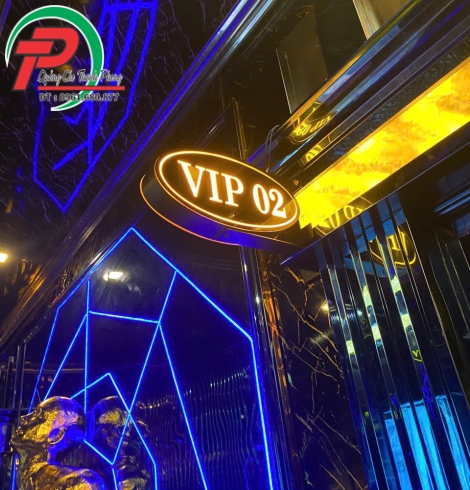 Hộp đèn số phòng karaoke