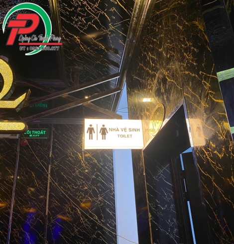 Hộp đèn số phòng karaoke