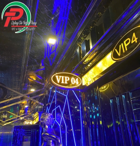 Hộp đèn số phòng karaoke