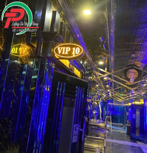 Hộp đèn số phòng karaoke